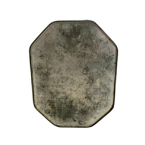 Vintage Blue & Pink Couple Walking Tin - Picture 3 of 4